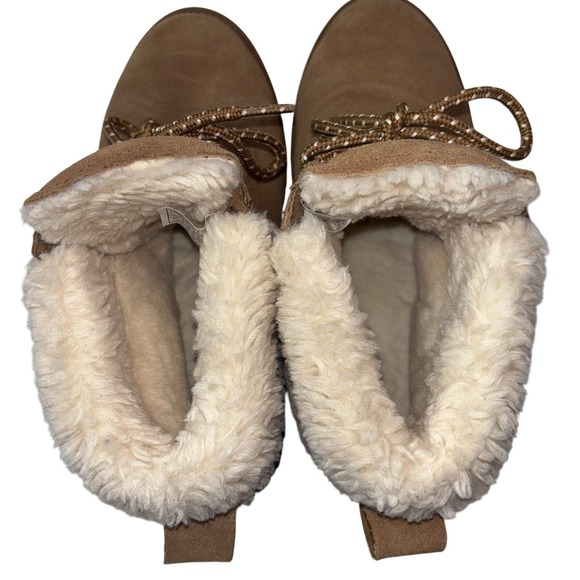 UGG Romely Heritage Boots Women's Size 7‎ Suede Cozy Outdoors Boho Pre Owned - Picture 5 of 8